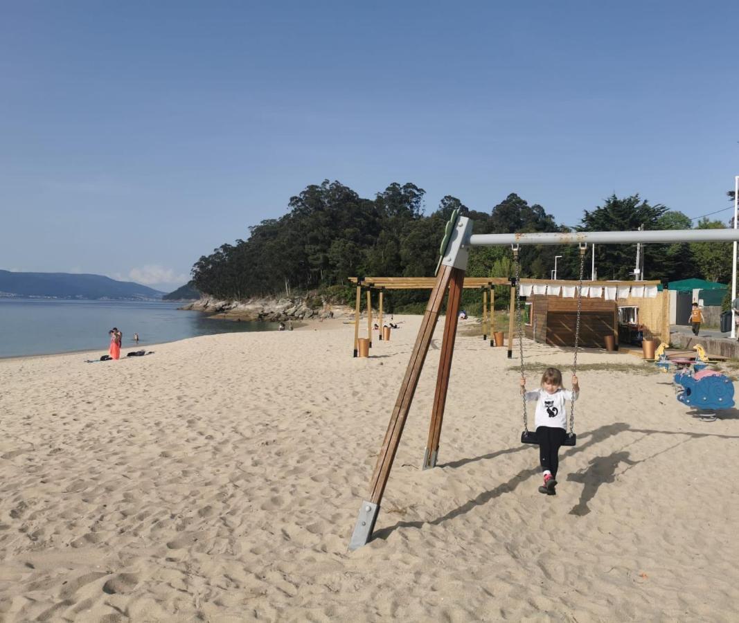 Villa Playa Portomayor Bueu Ngoại thất bức ảnh
